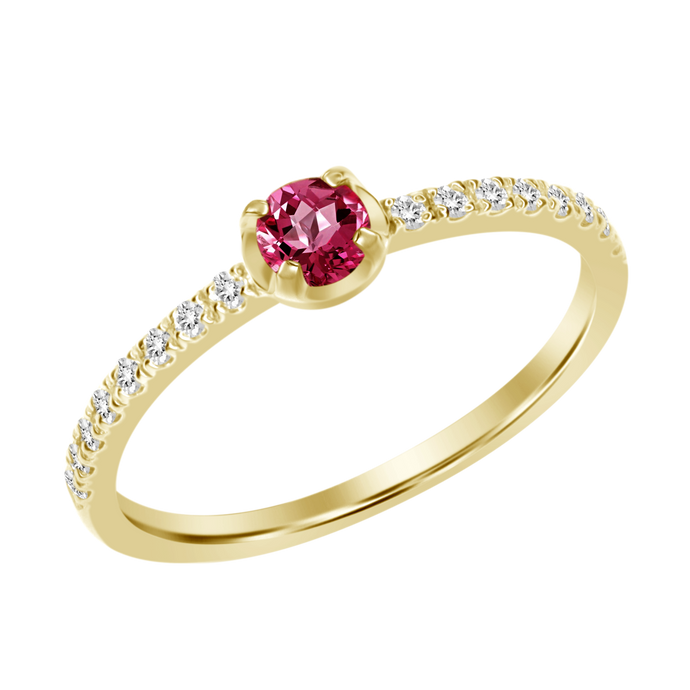 Giselle Ruby Diamond Ring