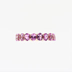Mariza Eternity Pink Sapphire Ring