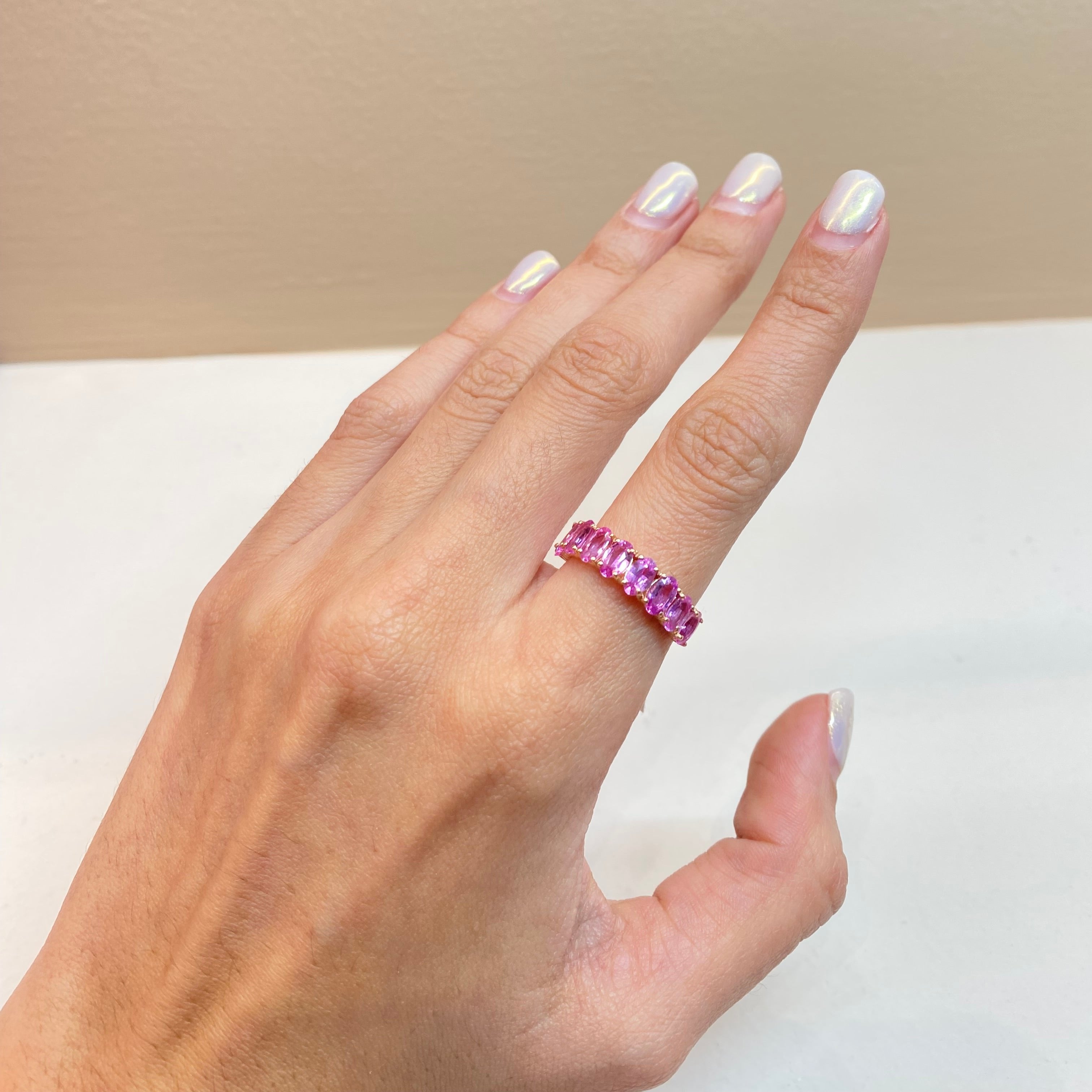 Carmina Pink Sapphire Ring