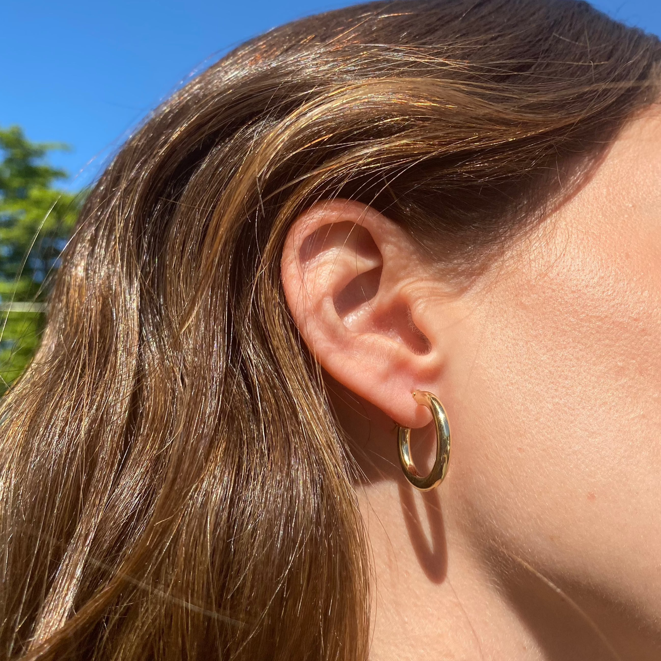 Fay Gold Hoops