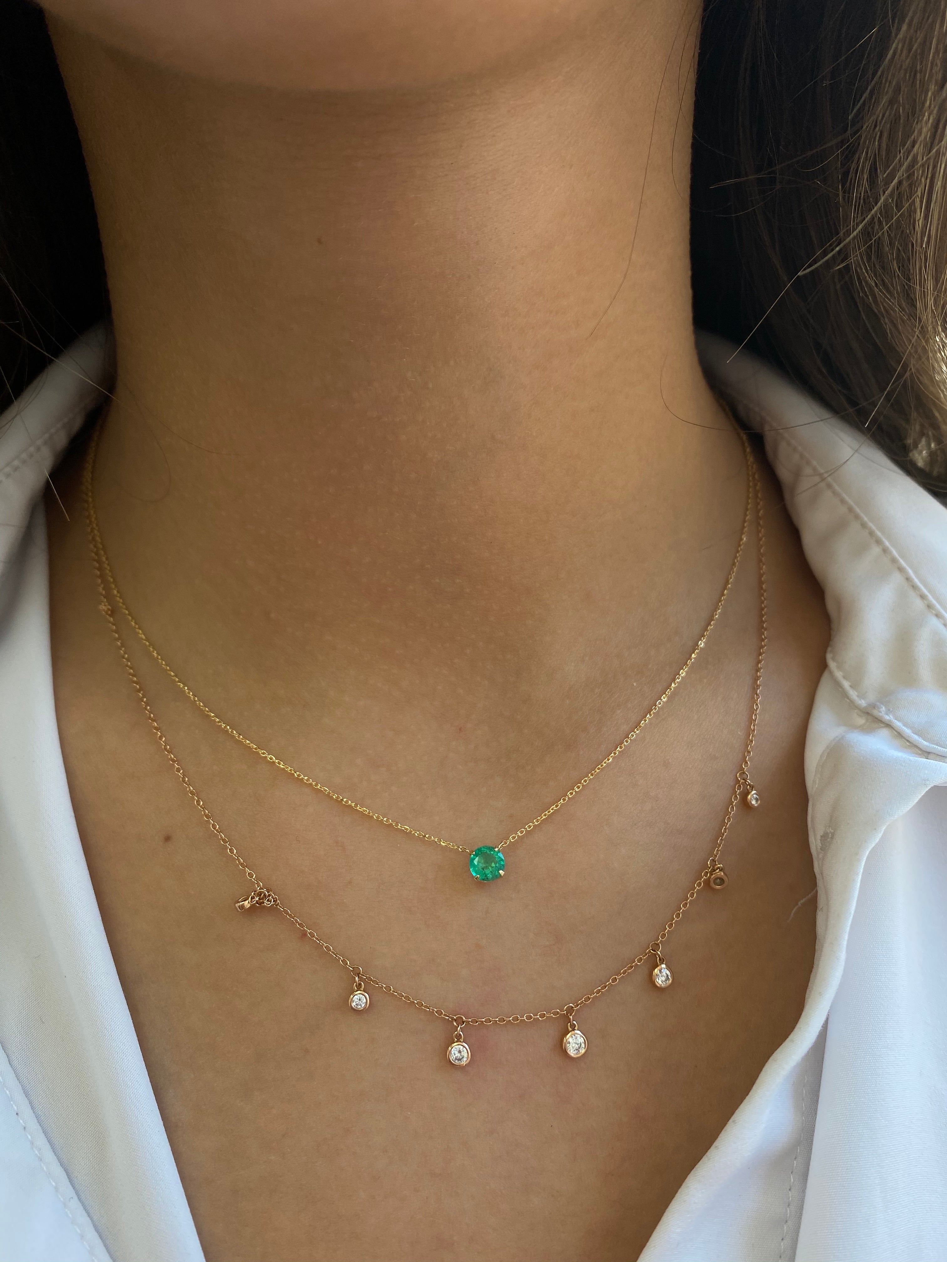 Vanessa Emerald Necklace