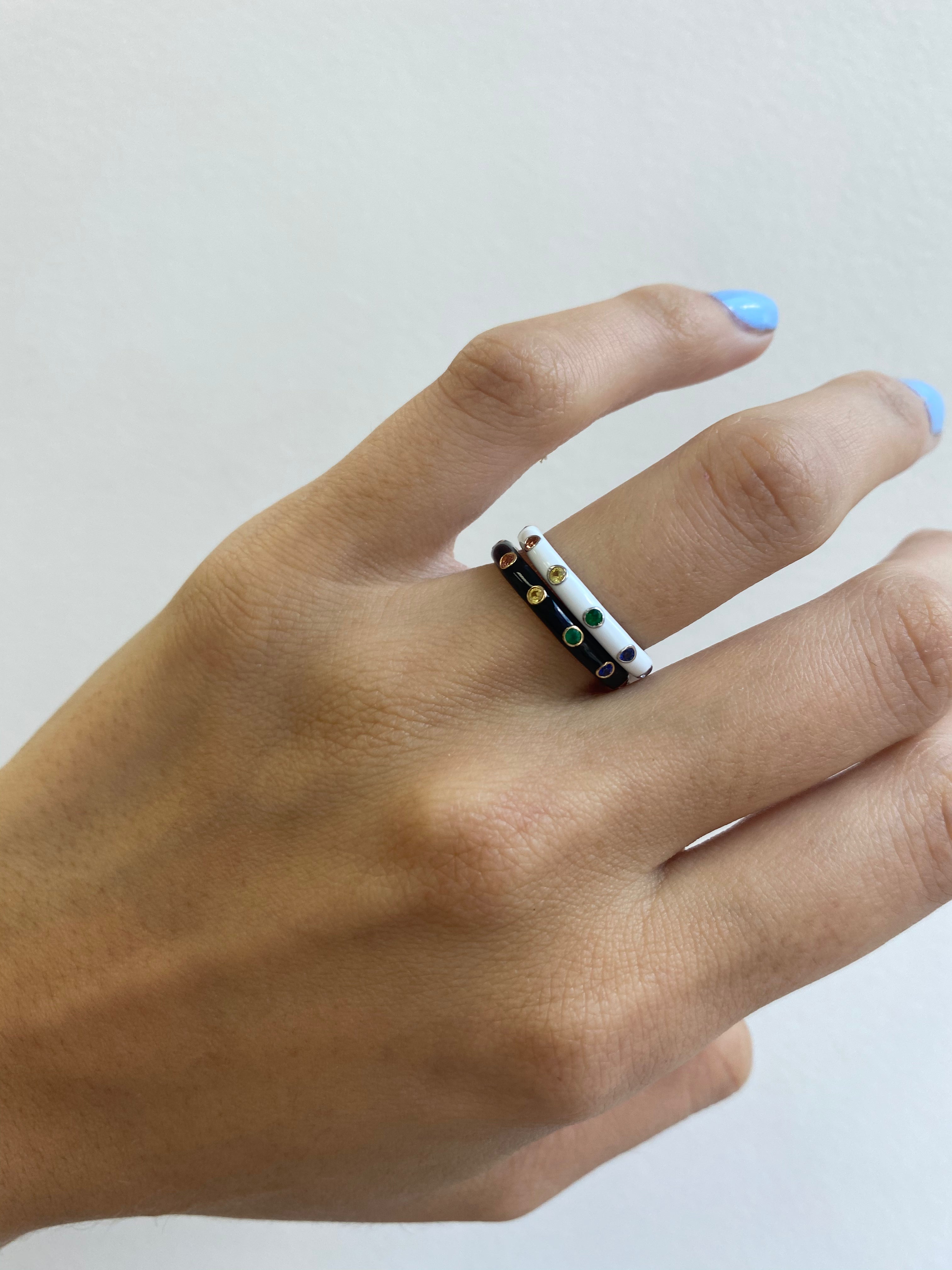 Pride Black Ring