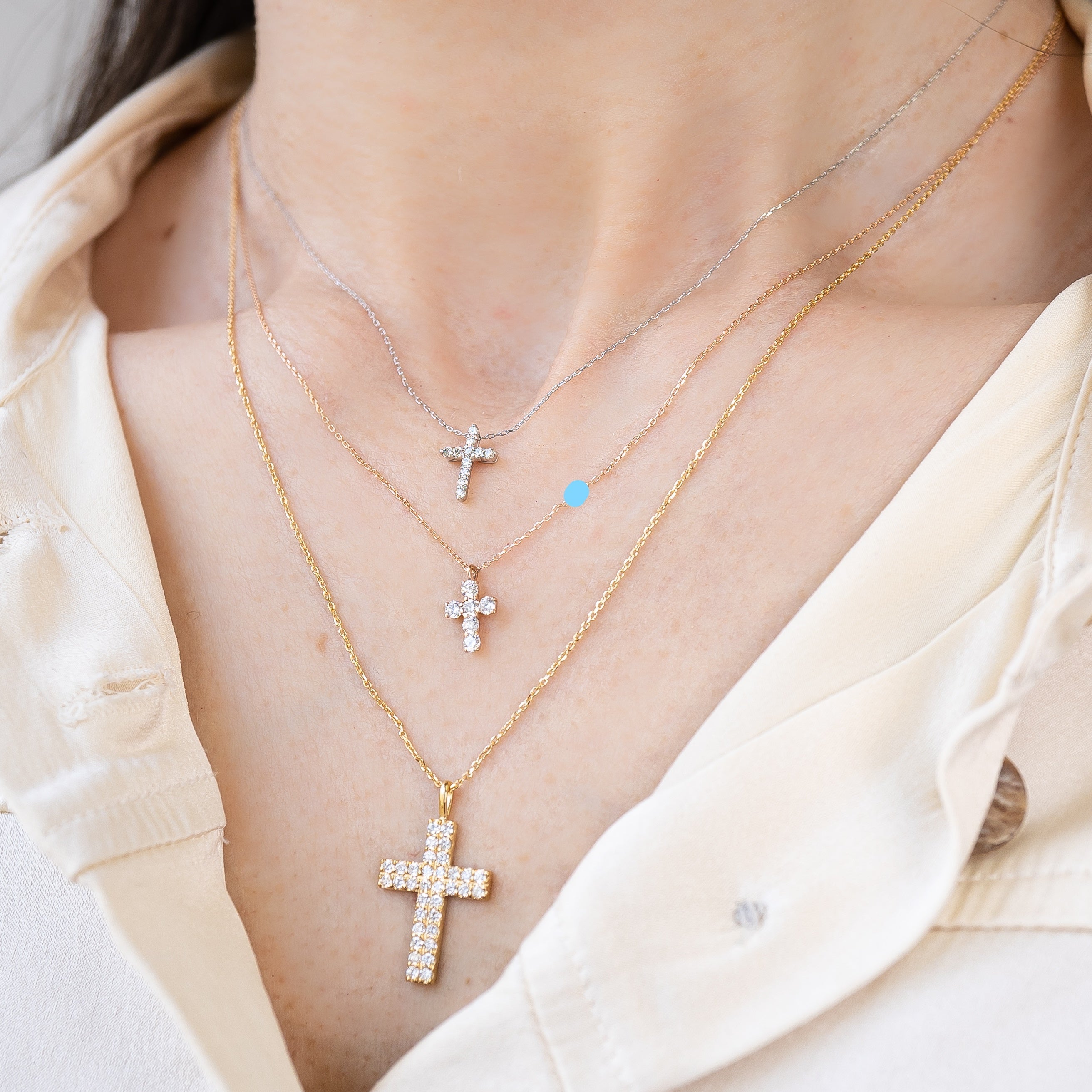 Cruz Diamond Necklace