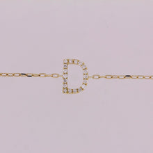 Load image into Gallery viewer, Alphabet Diamond Bracelet
