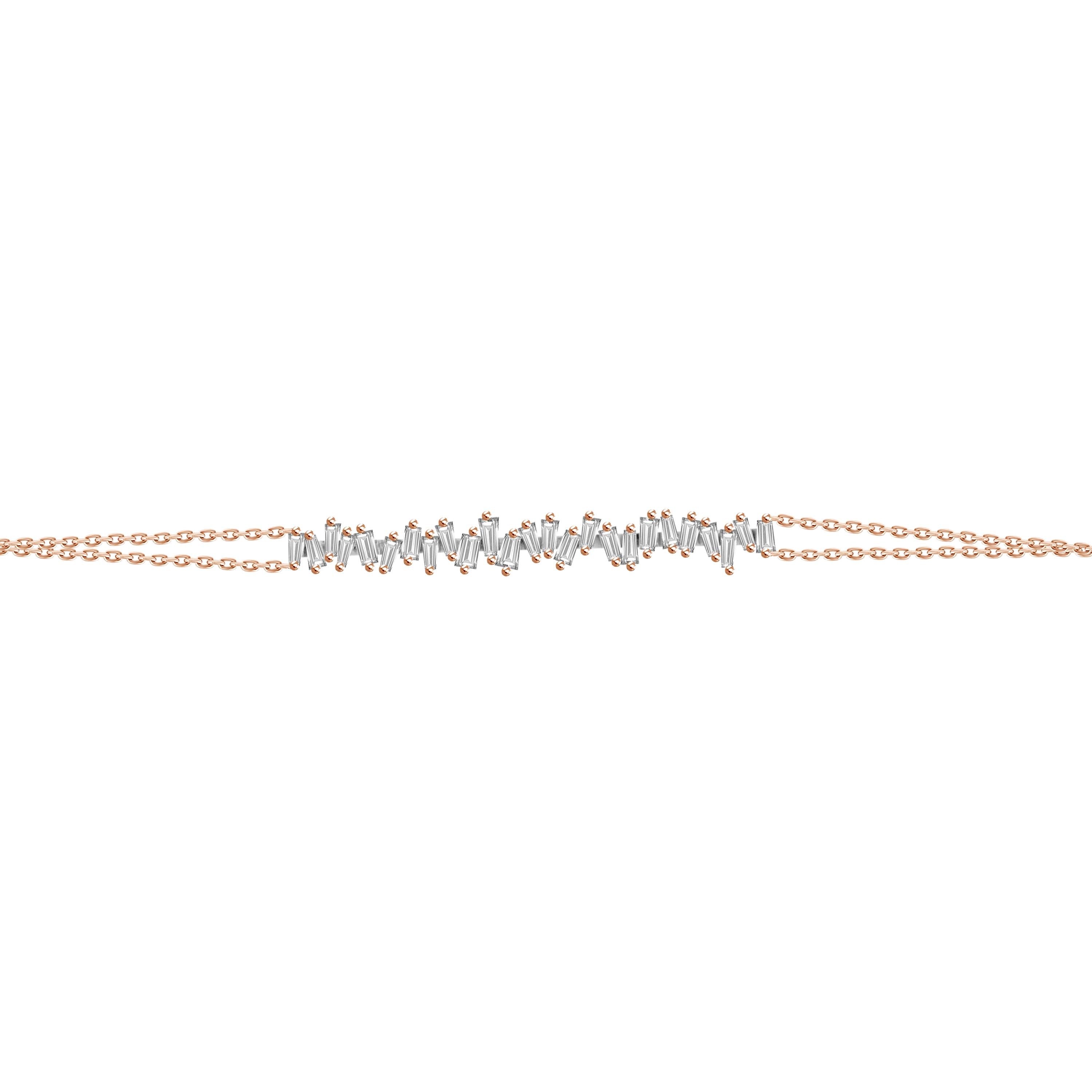 Anna Baguette Diamond Bracelet