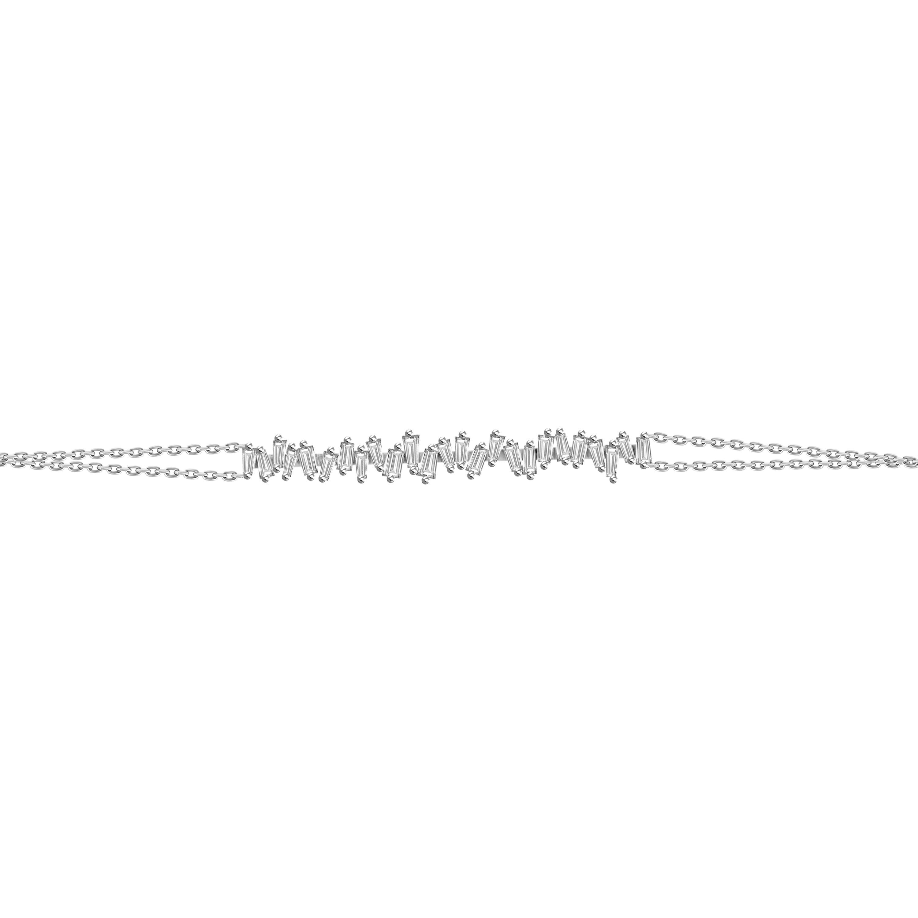 Anna Baguette Diamond Bracelet