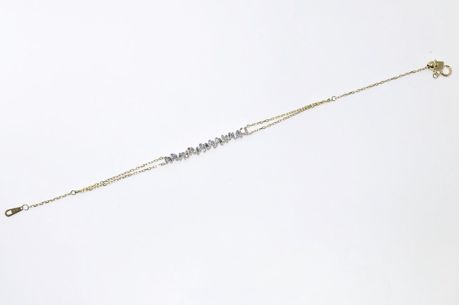 Anna Baguette Diamond Bracelet
