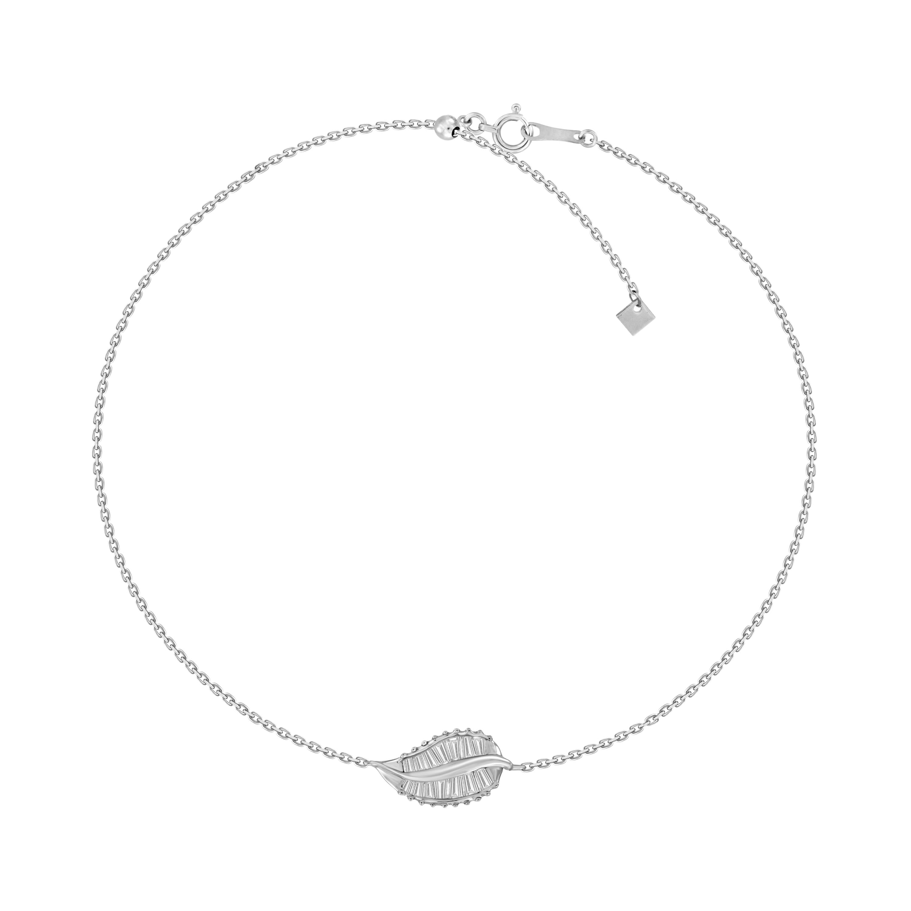Flora Baguette Diamond Bracelet