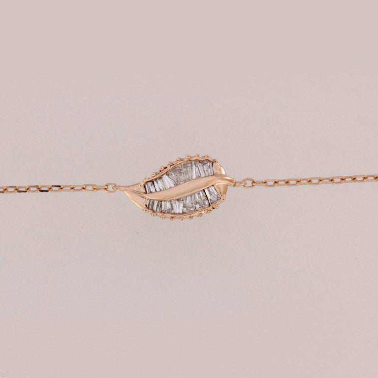 Flora Baguette Diamond Bracelet
