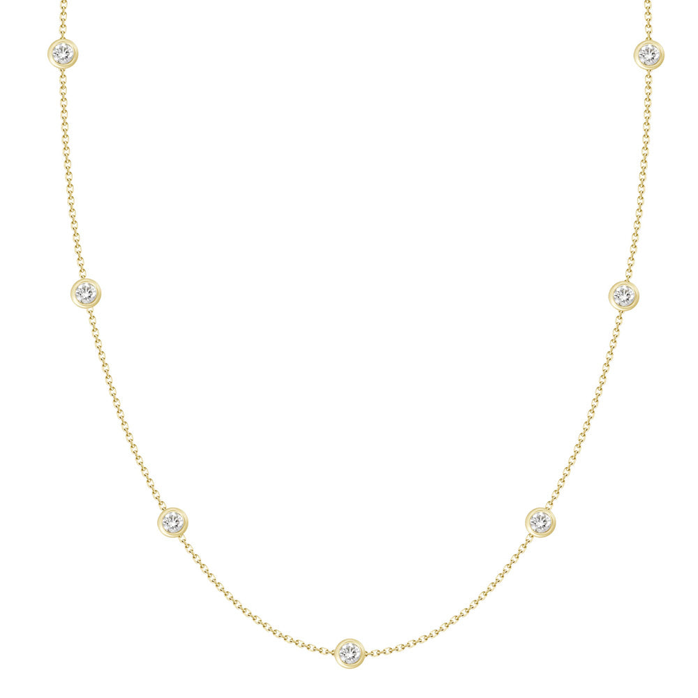 Carmen Bezel Necklace