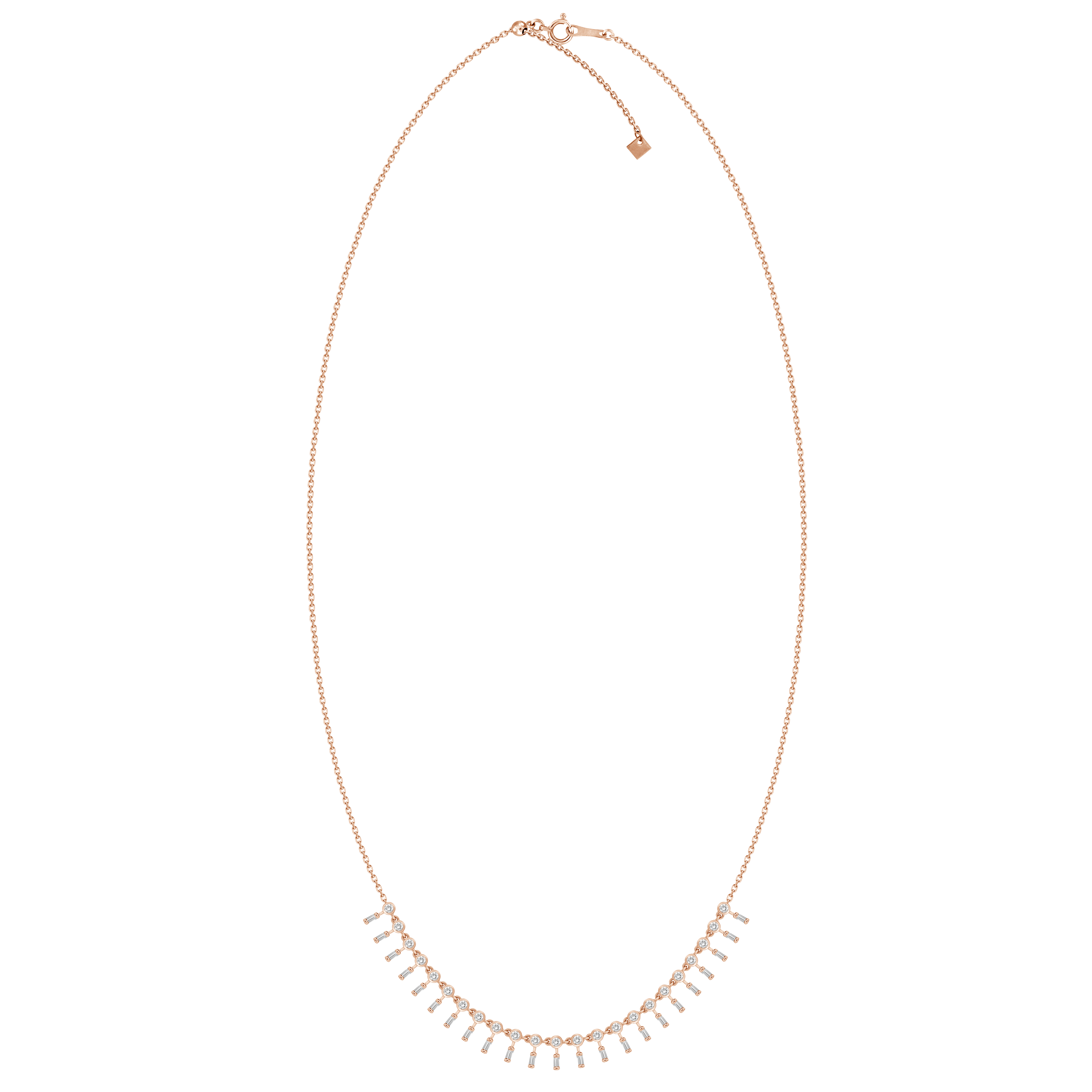 Antonia Diamond Station Necklace