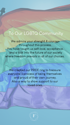 Pride Black Ring