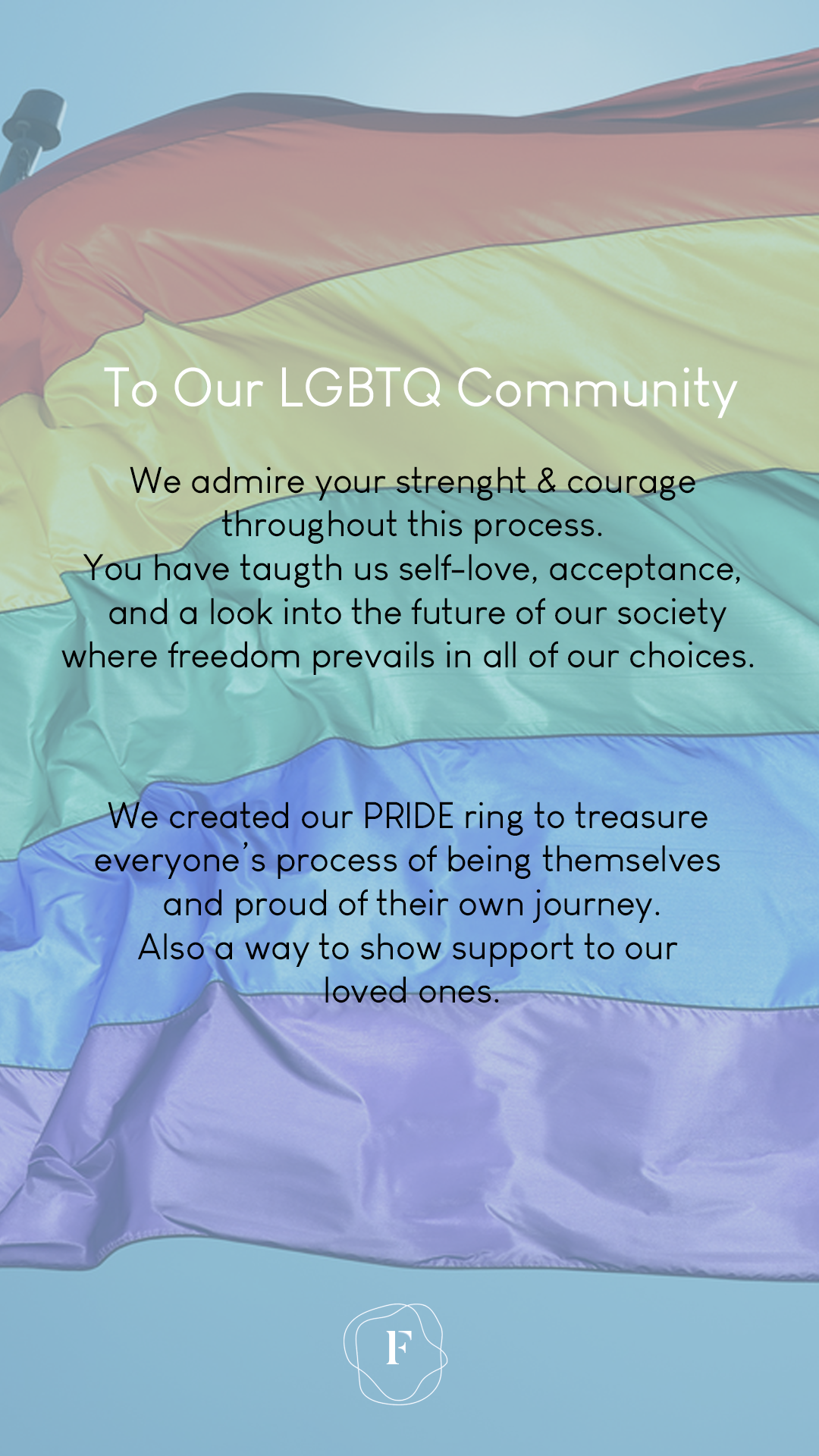 Pride Black Ring