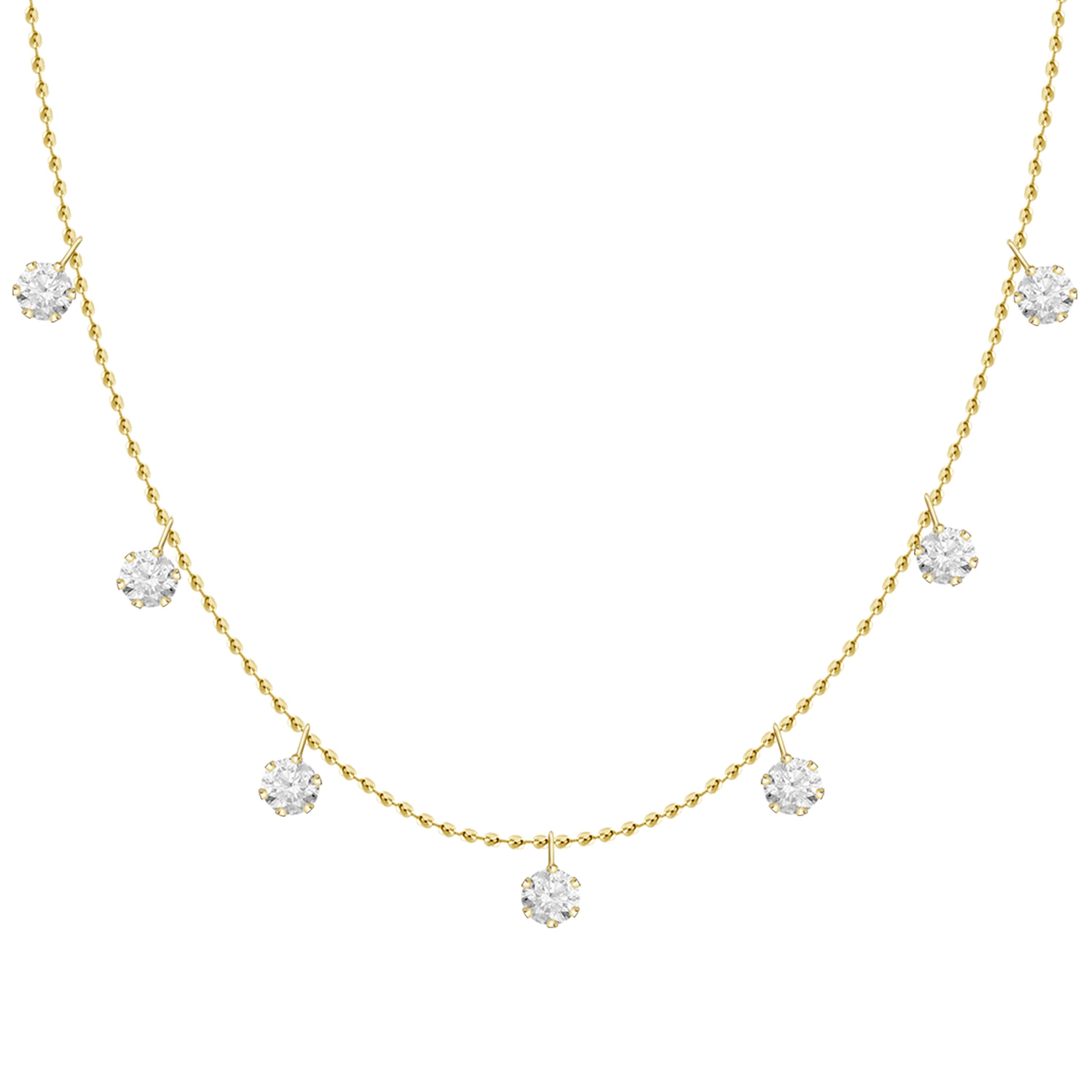 Ashley Diamond Station Necklace