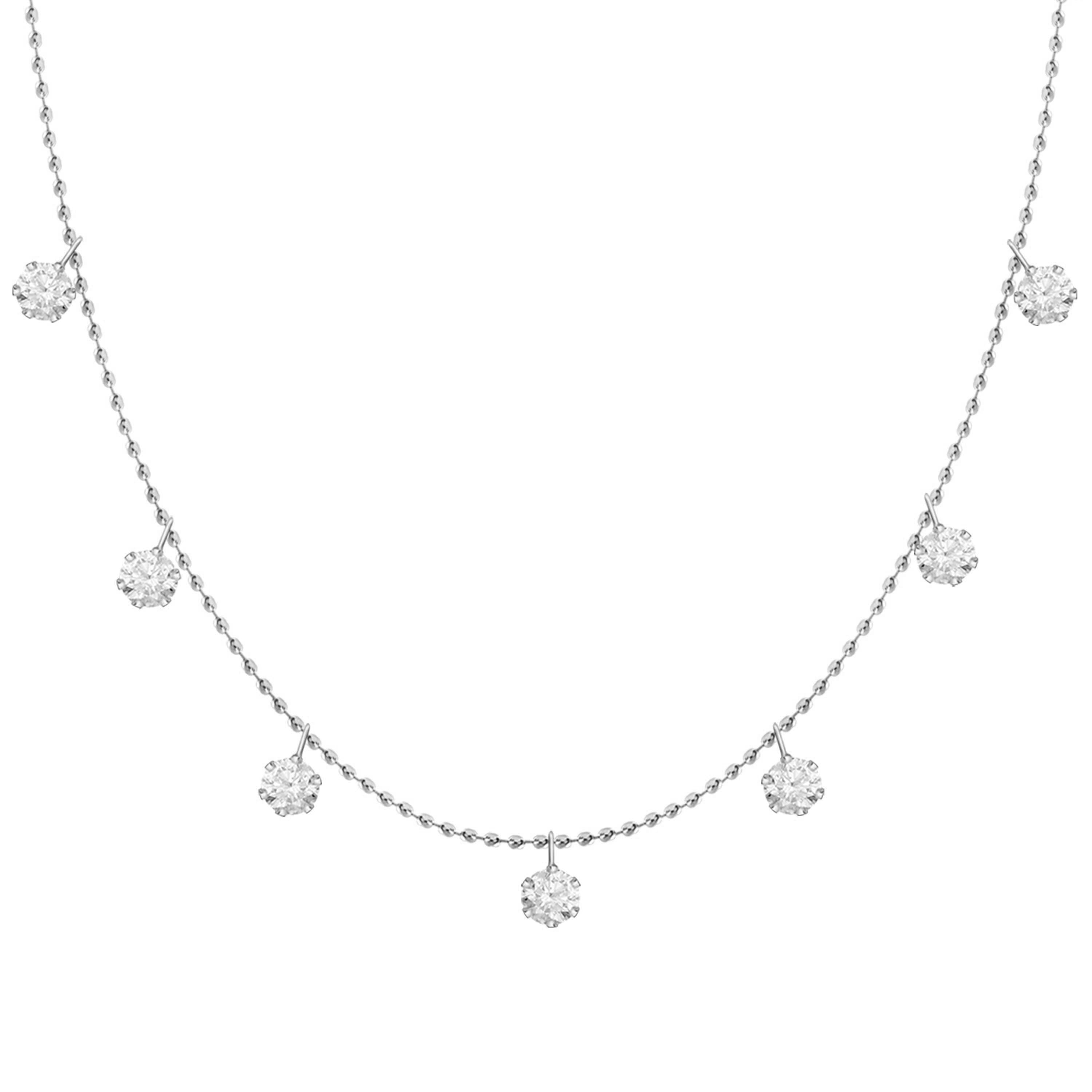 Ashley Diamond Station Necklace