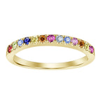 Rainbow Sapphire Ring