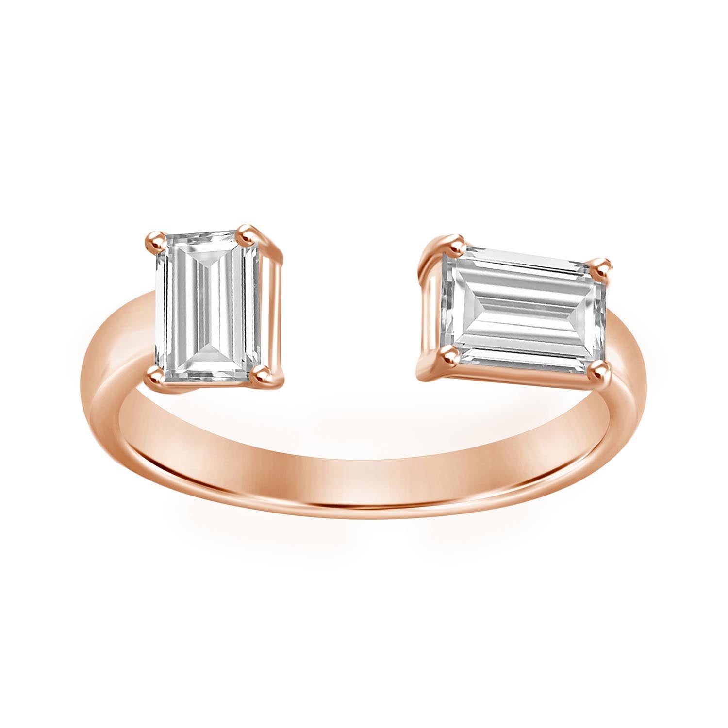 Brooke Baguette Diamond Ring
