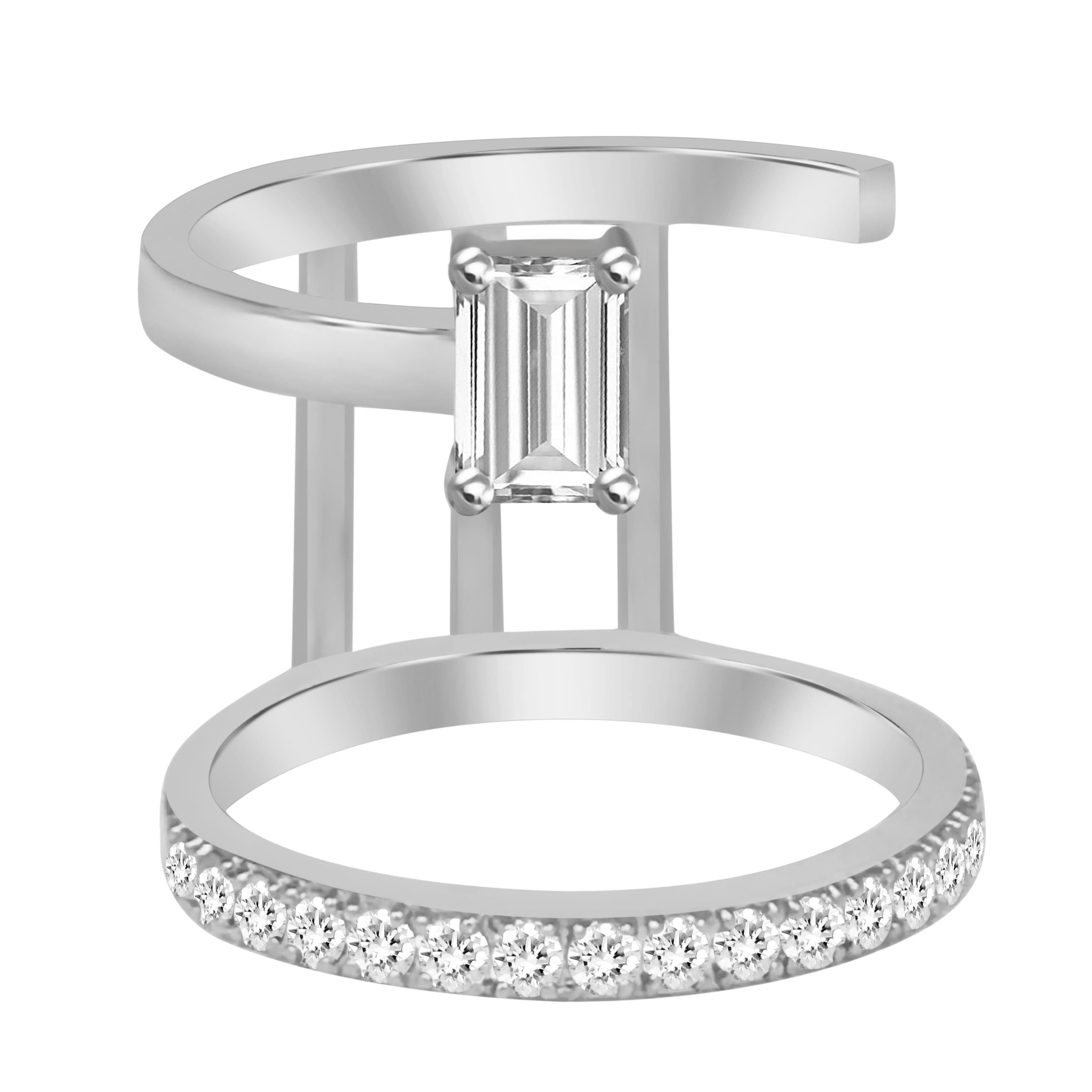 Anillo de diamantes Lisa