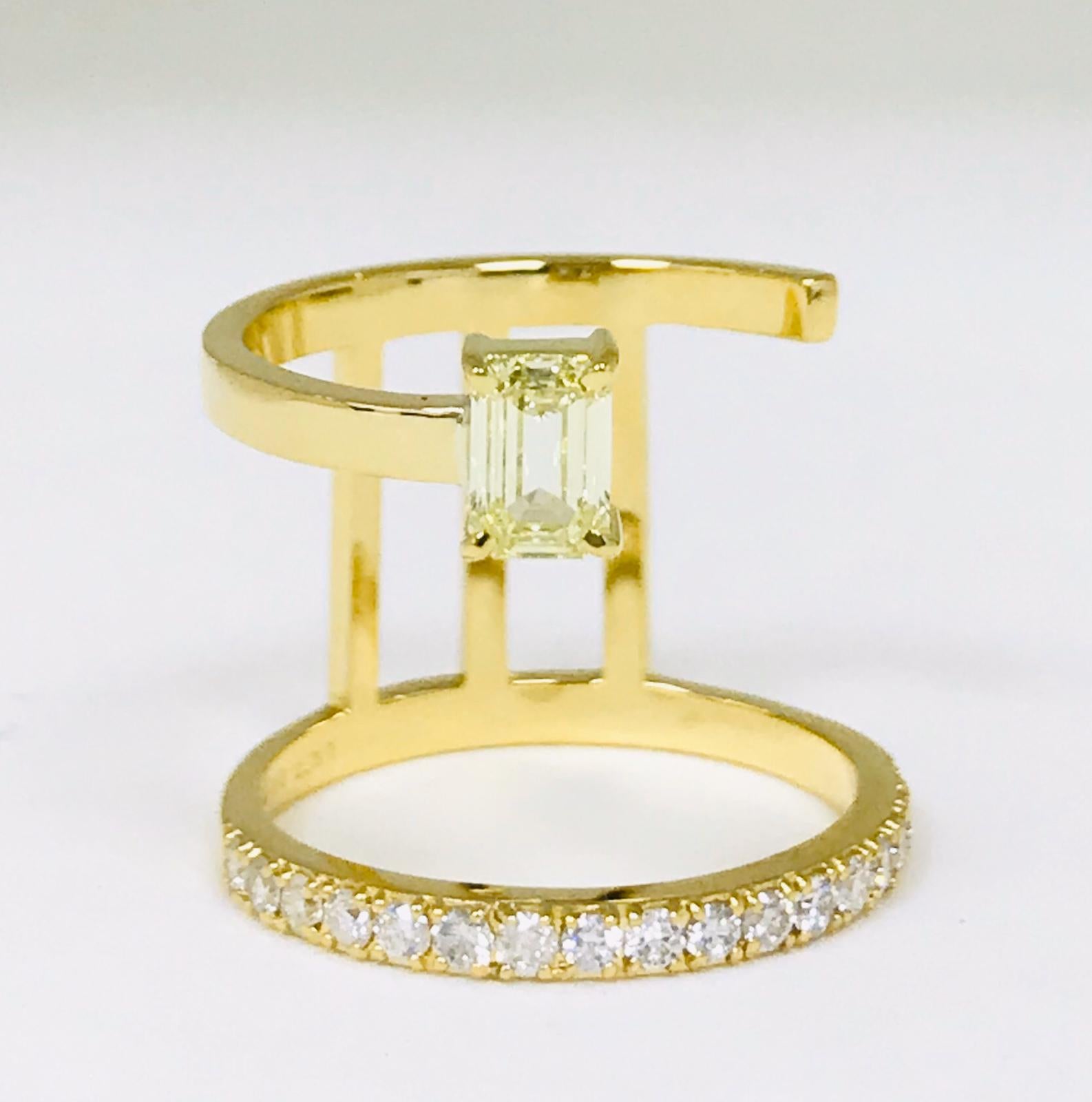 Anillo de diamantes Lisa