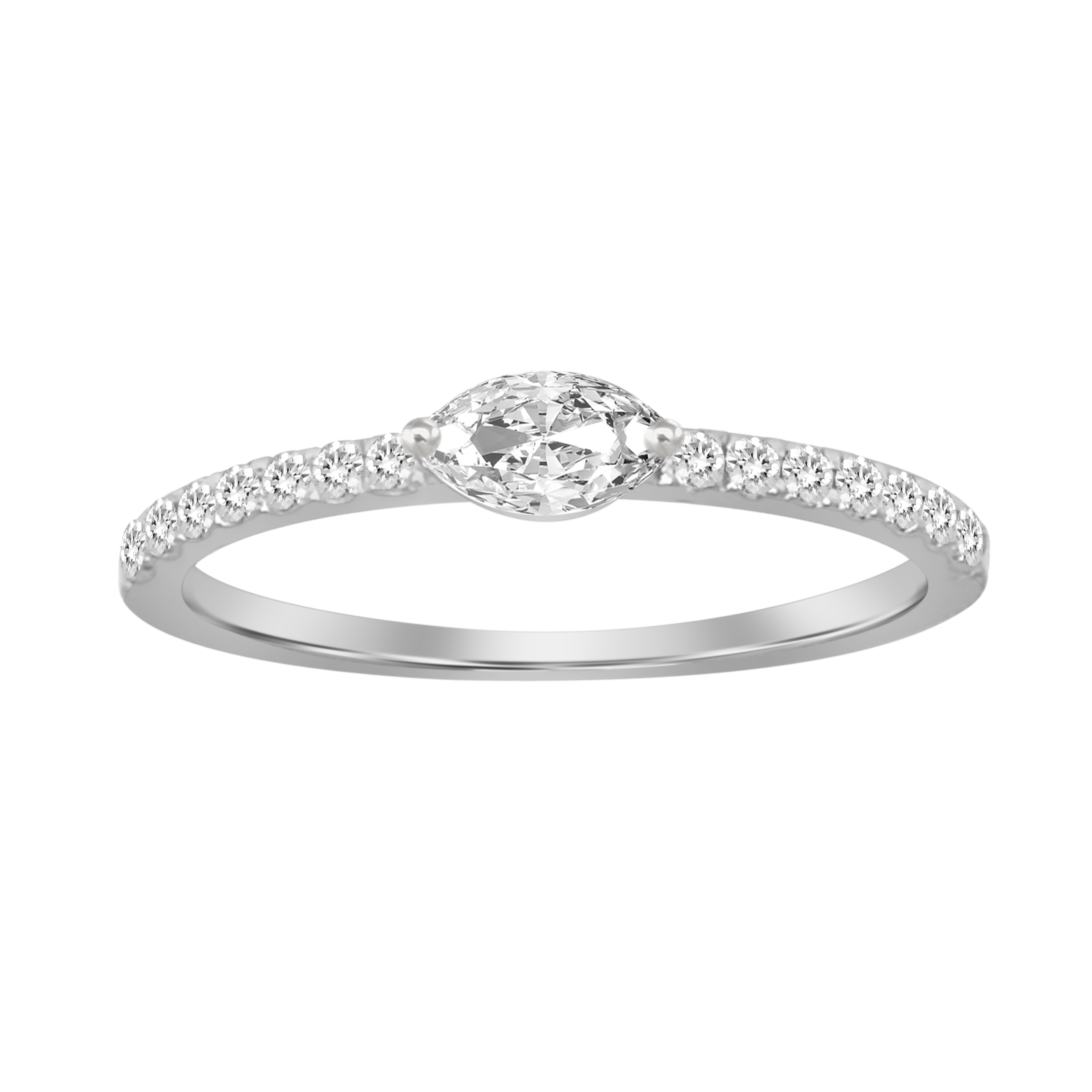 Monica Diamond Ring