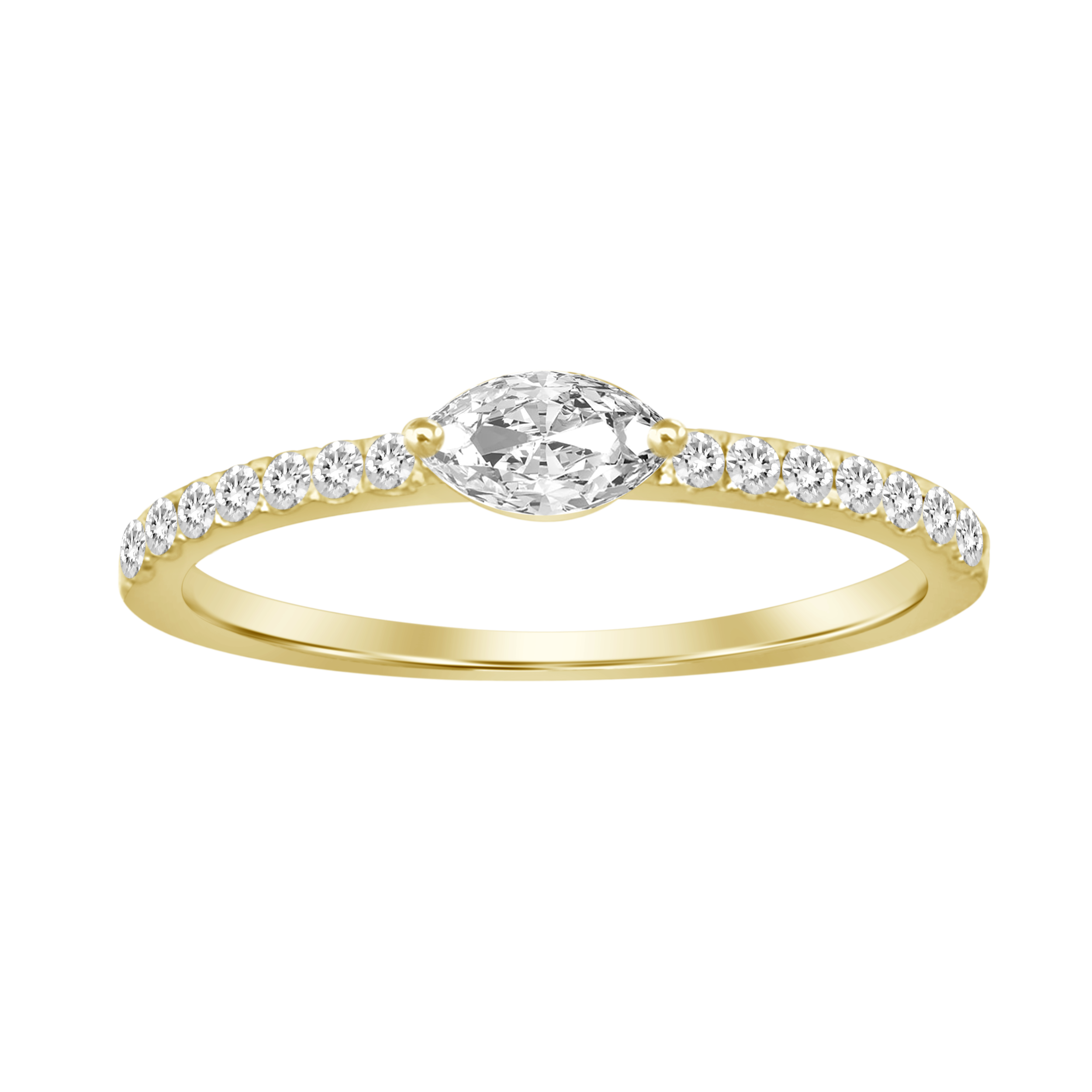 Monica Diamond Ring