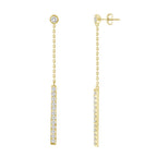 Odessa Diamond Long Earrings