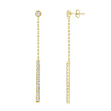 Load image into Gallery viewer, Odessa Diamond Long Earrings
