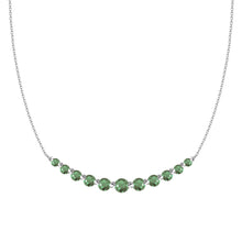 Load image into Gallery viewer, Emily Green Sapphire Necklace
