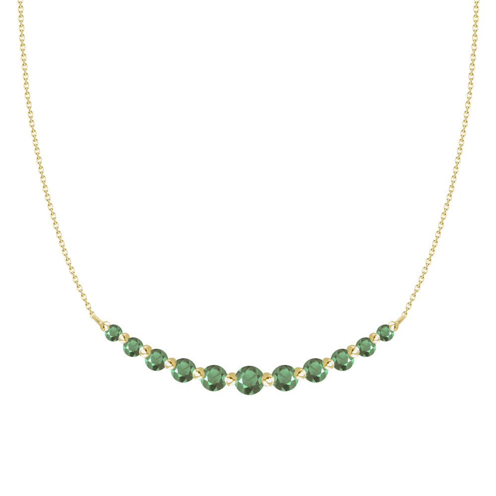 Emily Green Sapphire Necklace