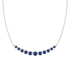 Gloria Blue Sapphire Necklace