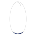 Gloria Blue Sapphire Necklace