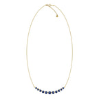 Gloria Blue Sapphire Necklace