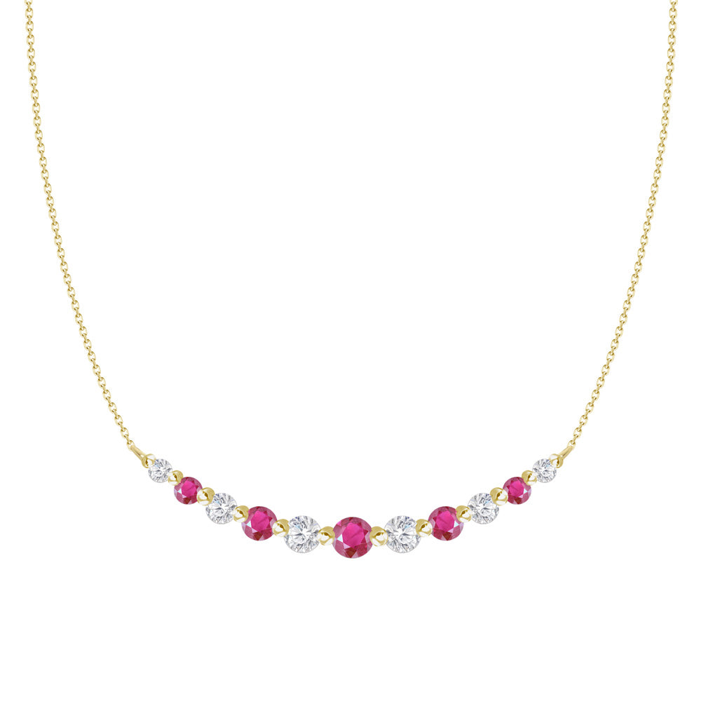 Karla Ruby Necklace