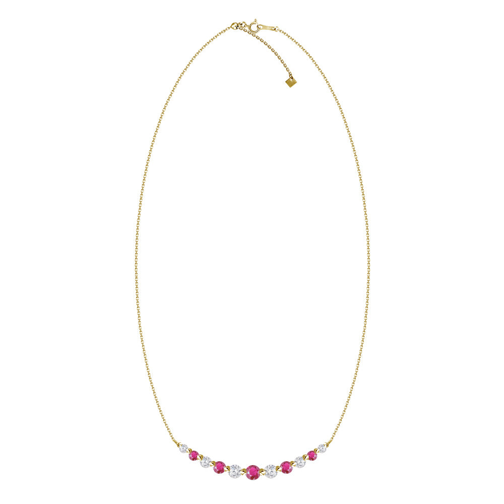 Karla Ruby Necklace