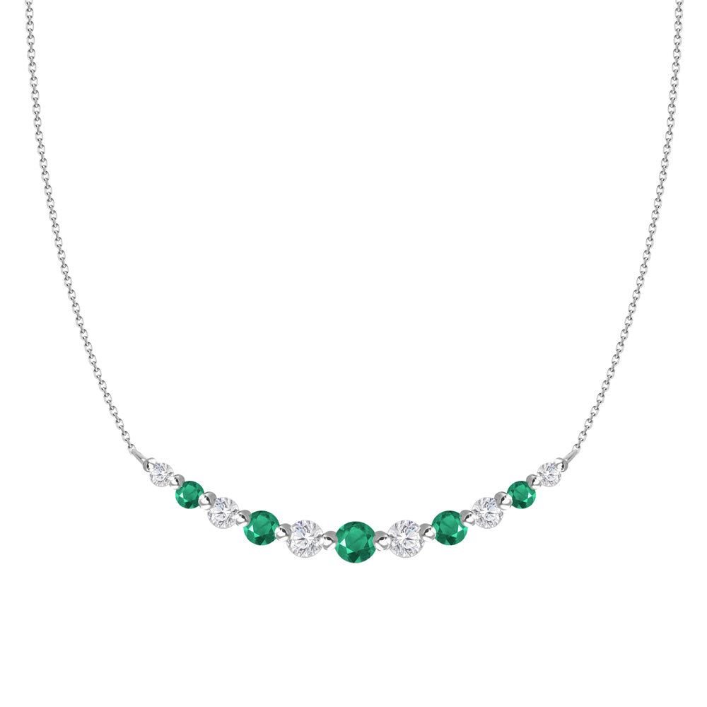 Karen Emerald Necklace