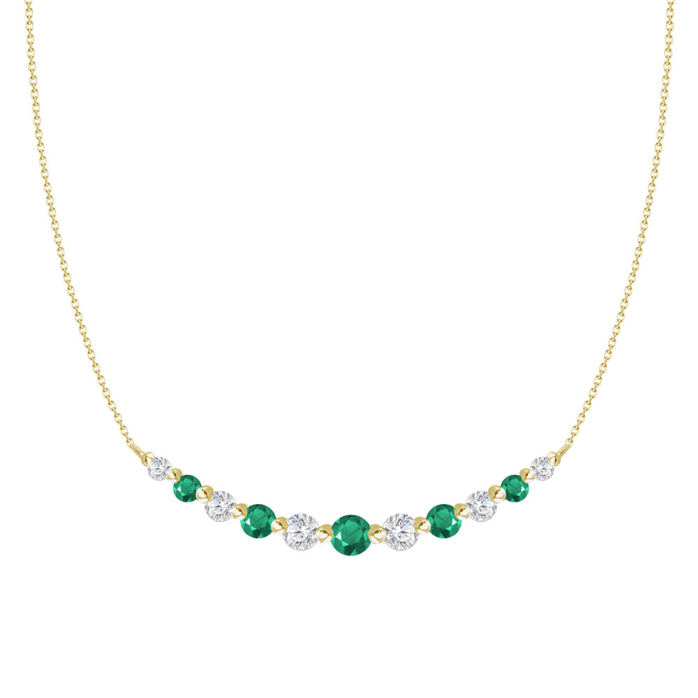 Karen Emerald Necklace