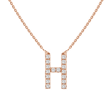 Load image into Gallery viewer, Alphabet Diamond Necklace
