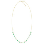 Capri Emerald Diamond Necklace
