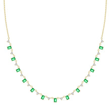 Load image into Gallery viewer, Capri Emerald Necklace
