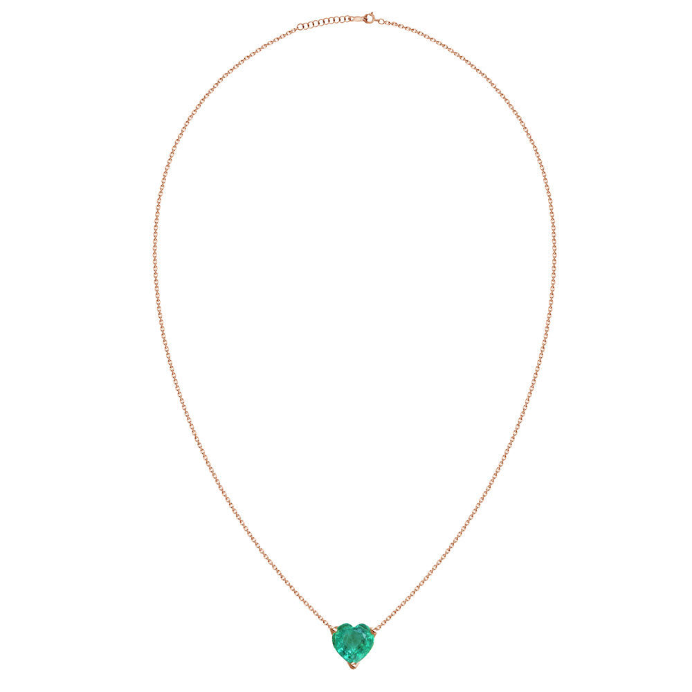 July Emerald Necklace