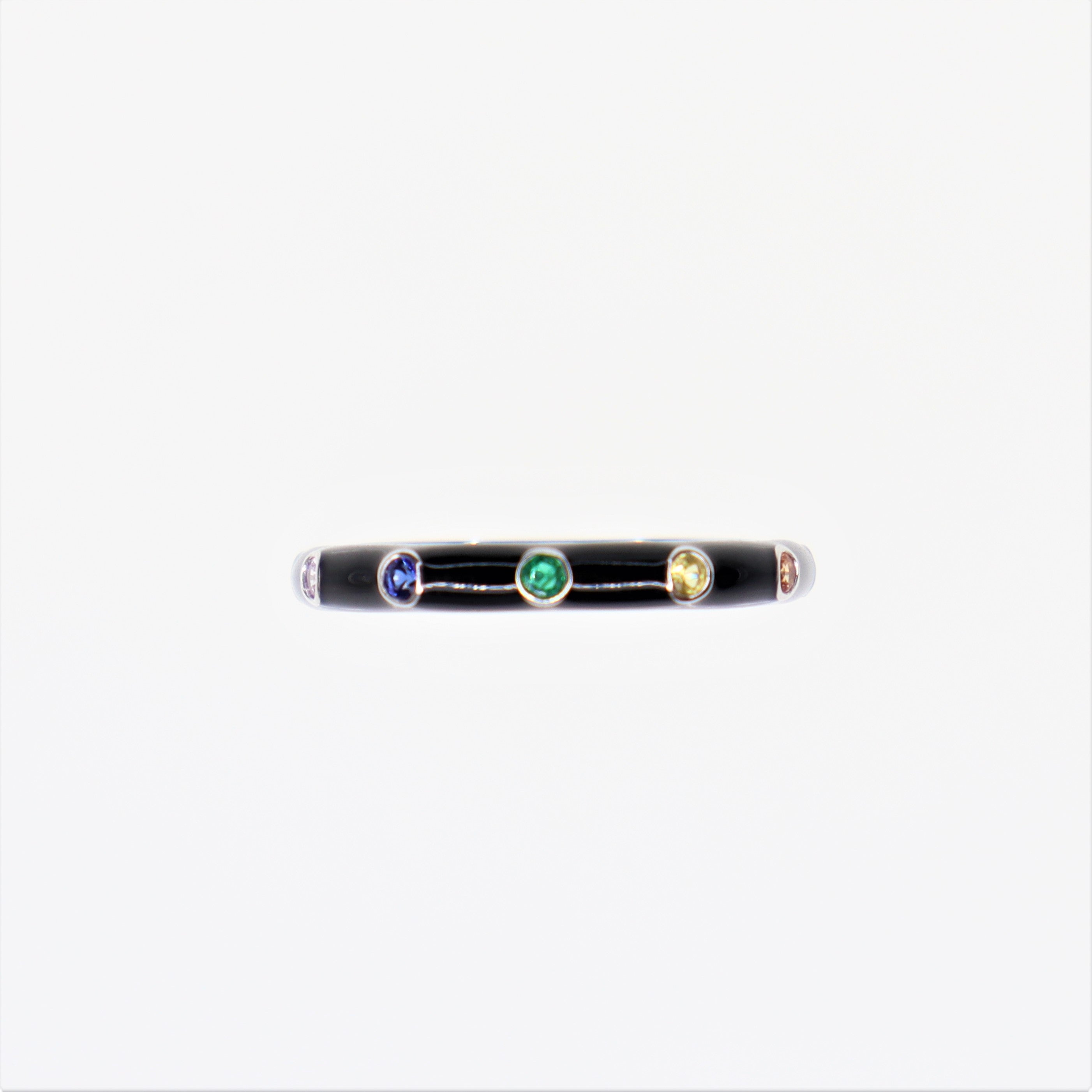 Pride Black Ring