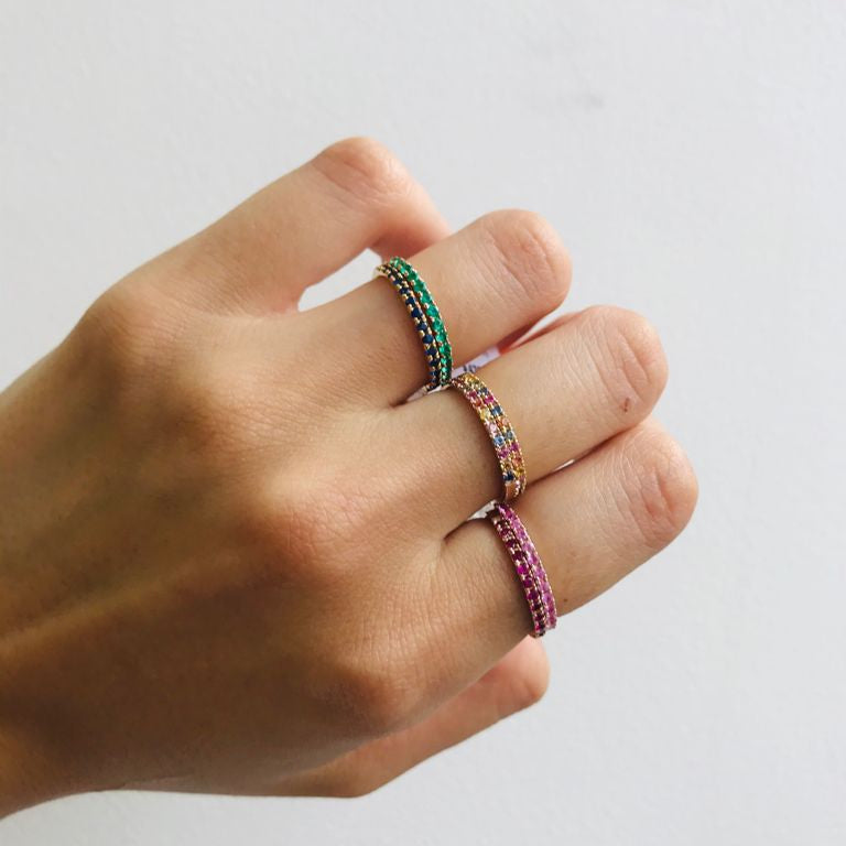 Veronica Emerald Ring