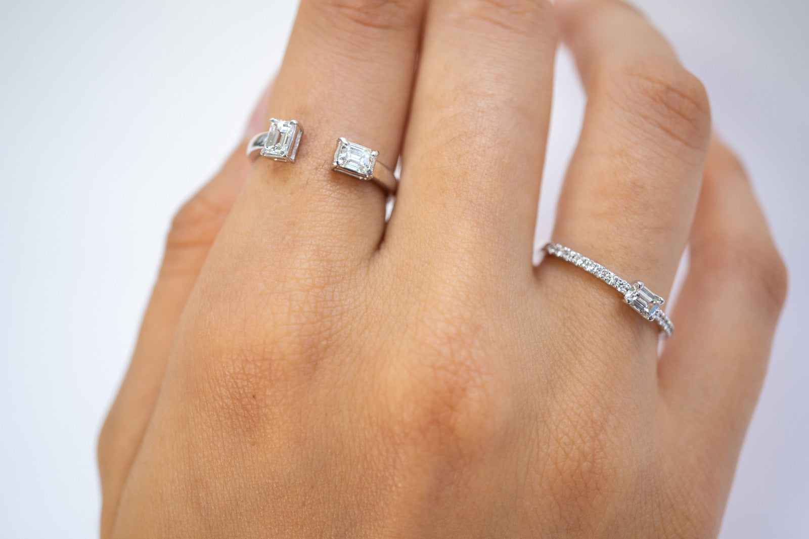 Brooke Baguette Diamond Ring