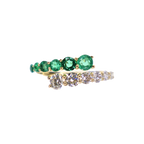 Emma Emerald Diamond Ring