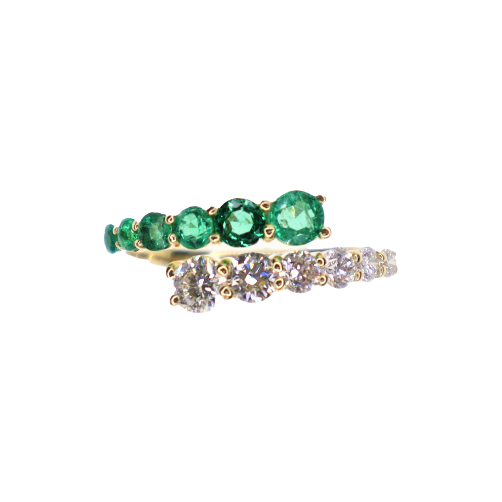 Emma Emerald Diamond Ring