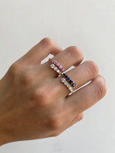 Load image into Gallery viewer, Anabelle Diamond Pink Sapphire Ring
