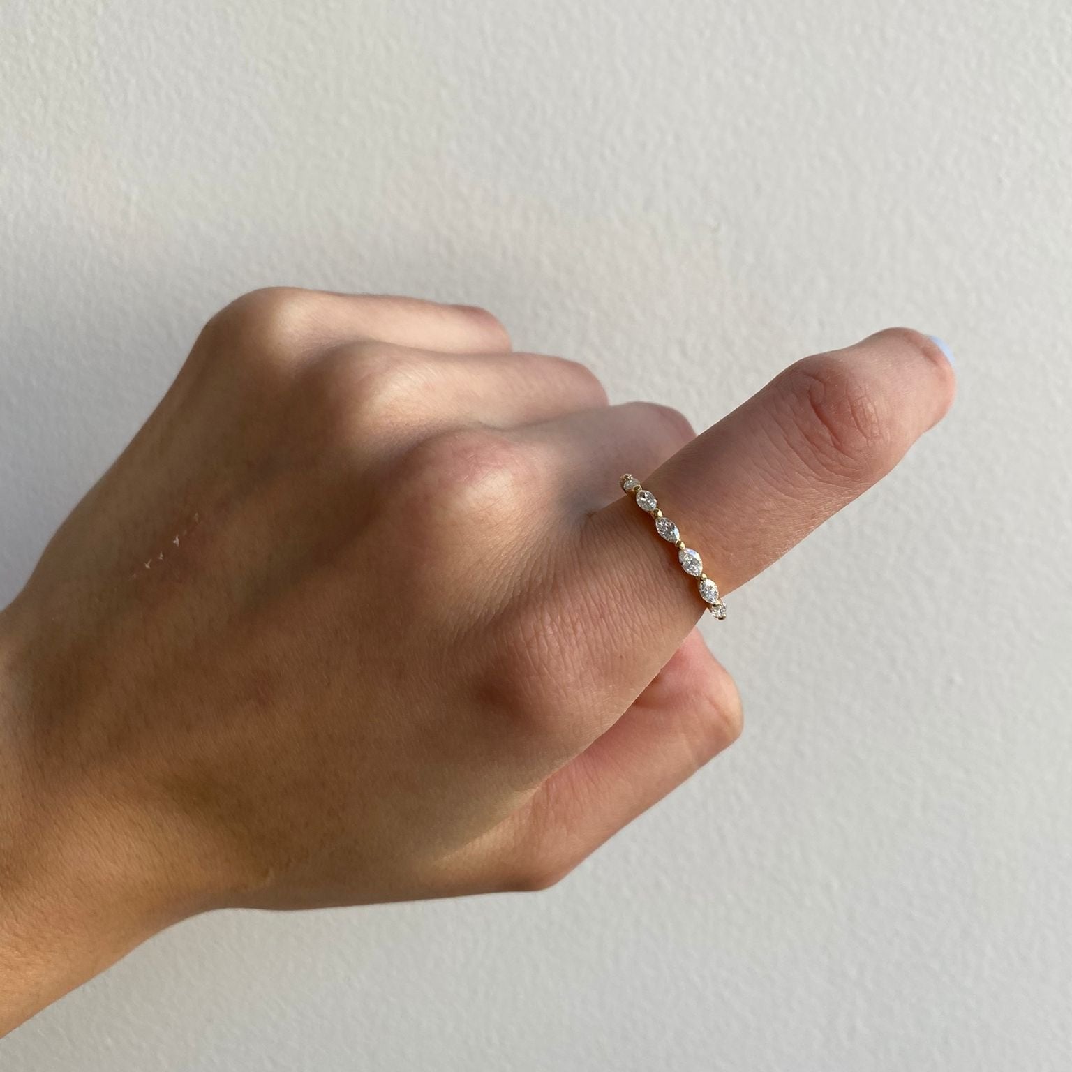 Marquise Diamond Ring