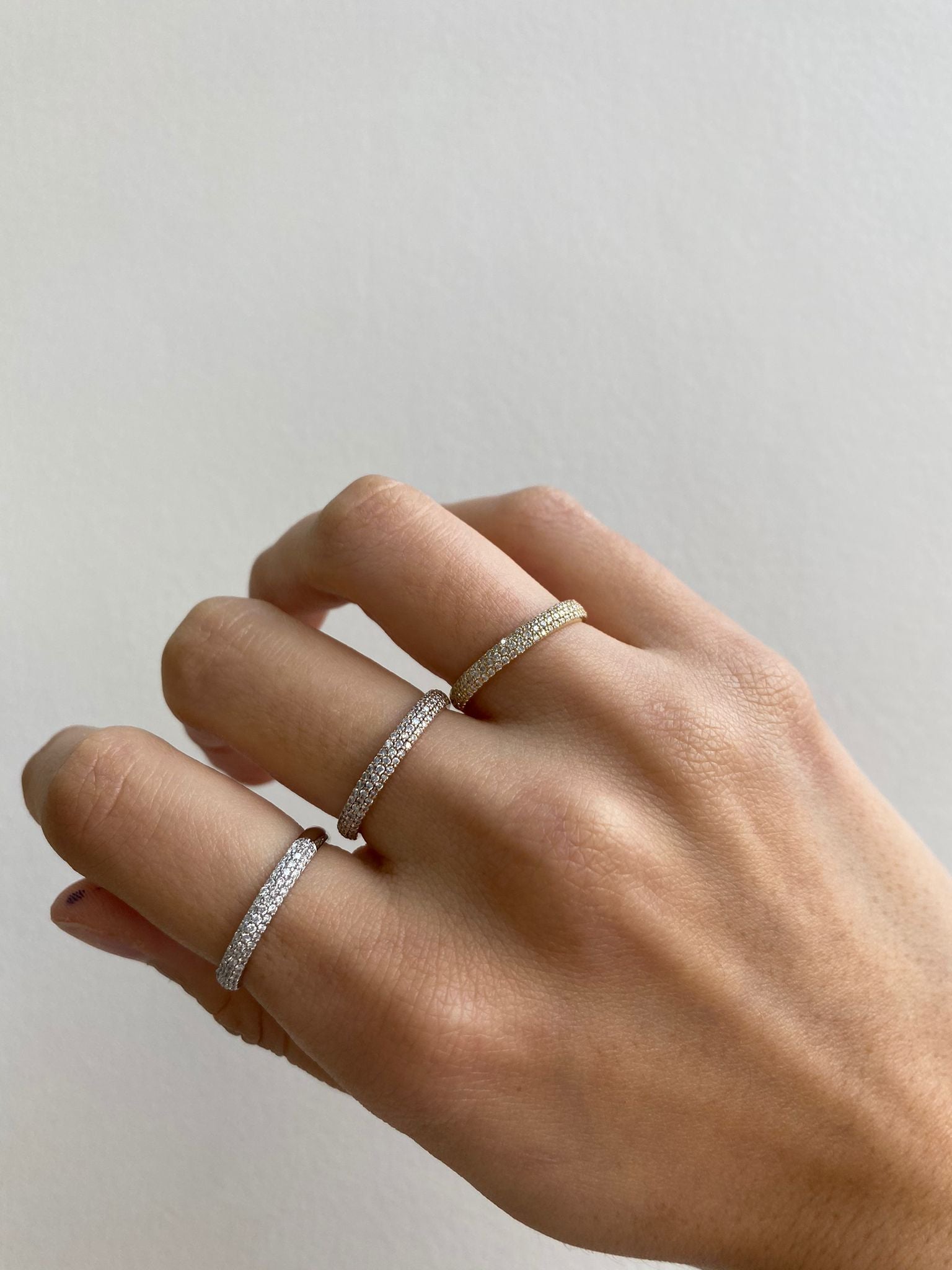 Anillo de diamantes Ellie