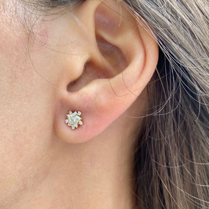 Celine Diamond Studs