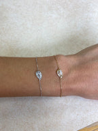 Flora Baguette Diamond Bracelet